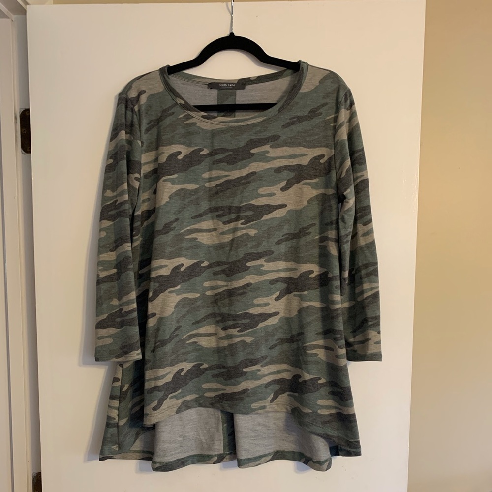 Camo top